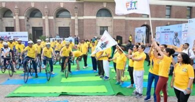 CBIC celebrates ‘Sundays on Cycle’ – A fitness and GST awareness initiative in run up to completion of 8 years of GST