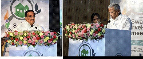Union Minister of Jal Shakti Shri C R Patil launches India’s largest sanitation survey- Swachh Survekshan Grameen (SSG) 2025 in Delhi