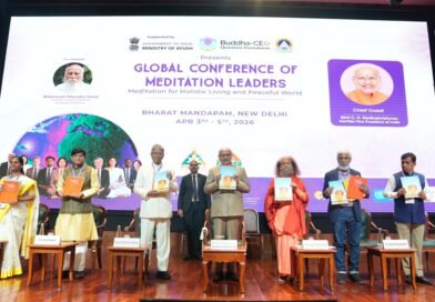 Vice President Shri C. P. Radhakrishnan Highlights Meditation as Path to Inner Peace and Clarity at the Global Conference of Meditation Leaders in New Delhi